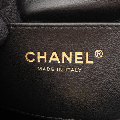 CHANEL Mini Flap Matelasse Bag Black