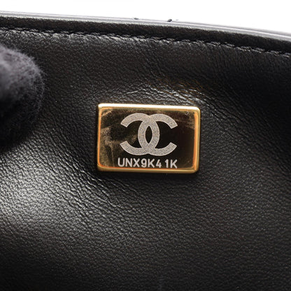 CHANEL Mini Flap Matelasse Bag Black