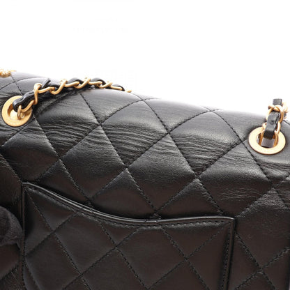 CHANEL Mini Flap Matelasse Bag Black