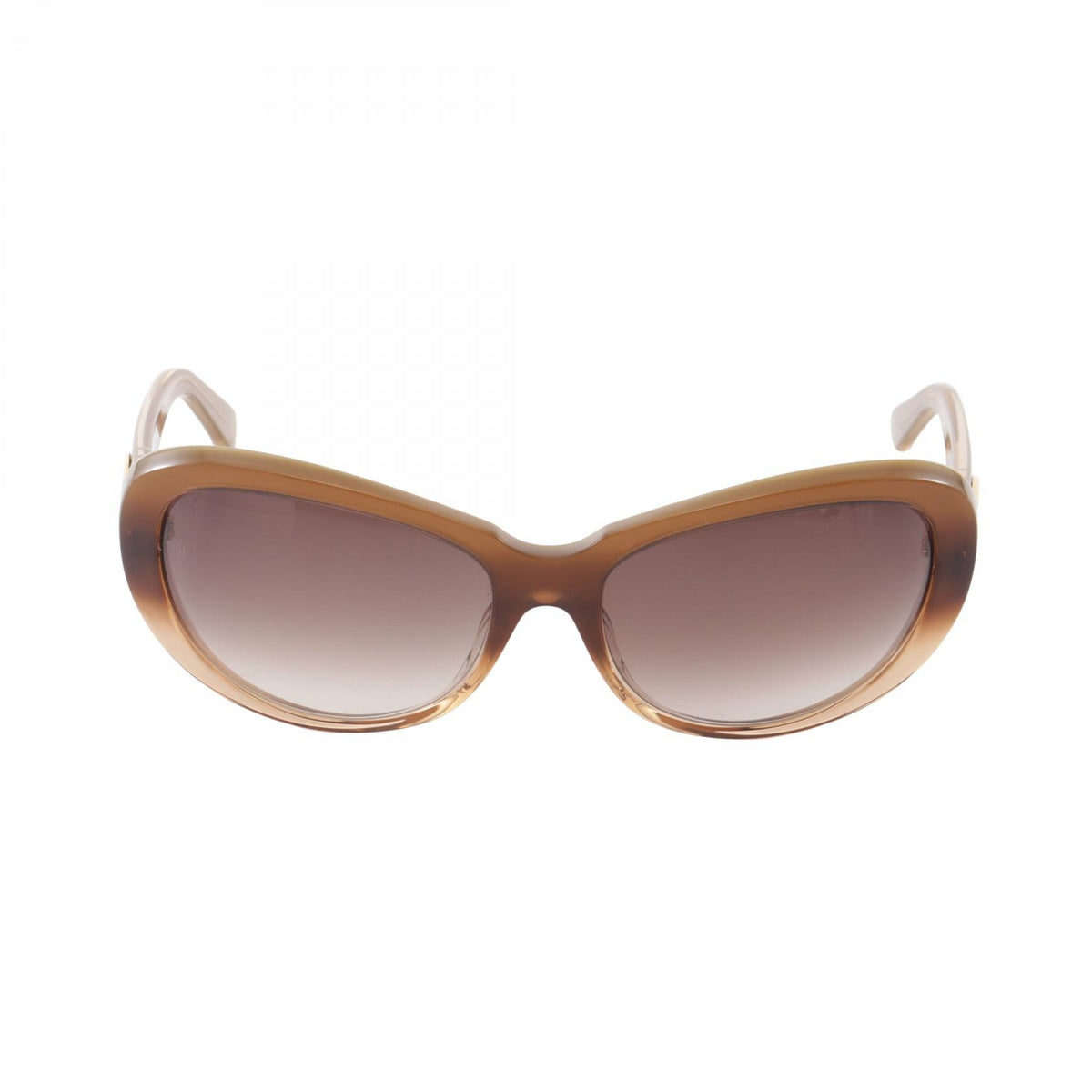 CARTIER C Decor Oval Plastic Sunglasses
