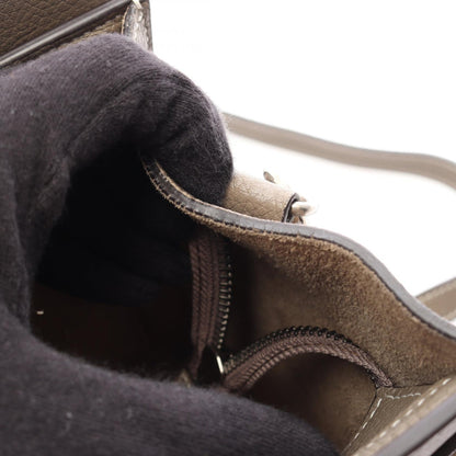 CELINE Luggage Nano Shopper Leather Bag