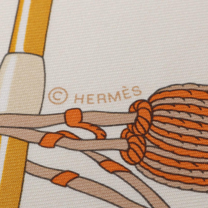 HERMES Petit Carre Palonniers Silk Scarf Size 40