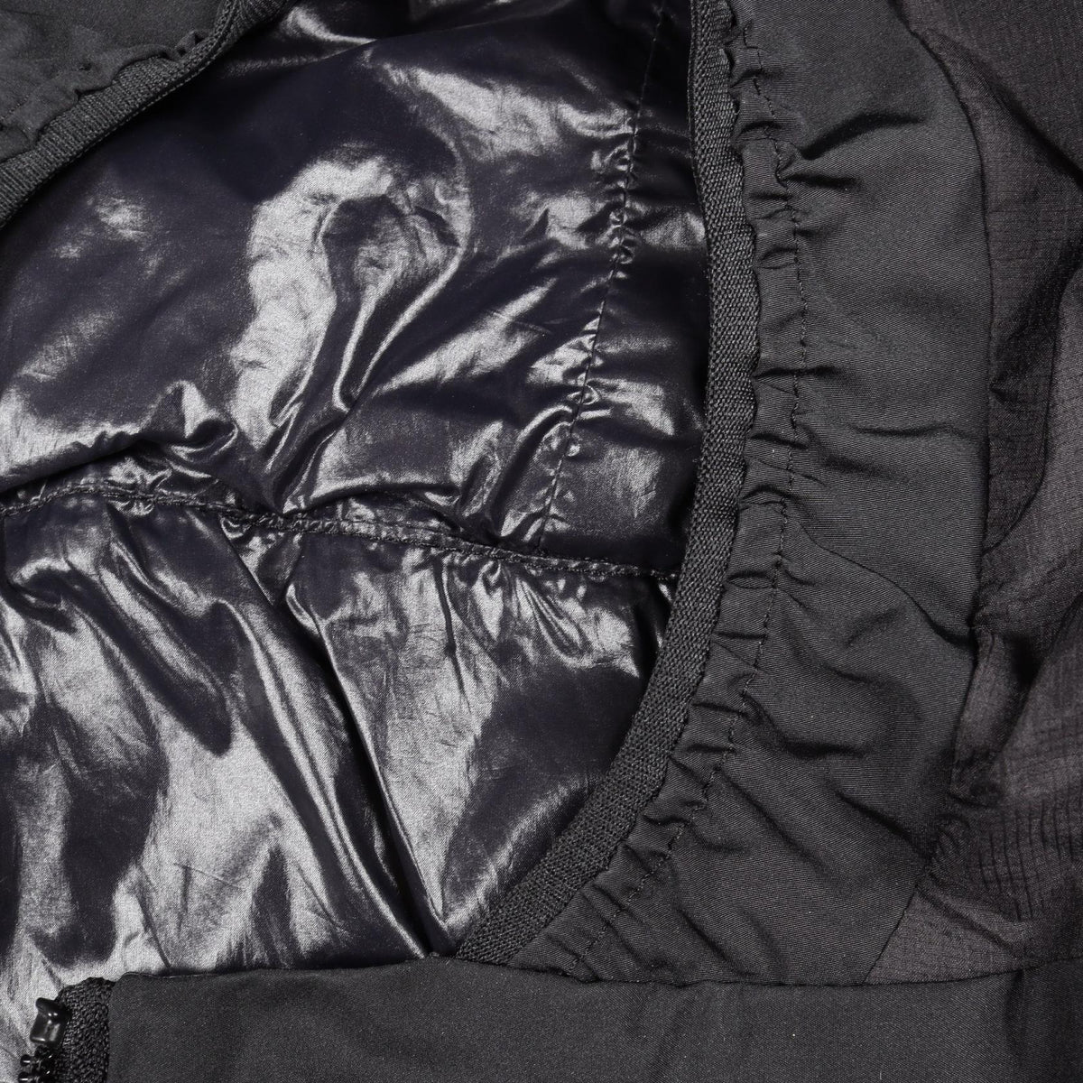 MONCLER KONA Hooded Polyester Light Jacket Black Size 3