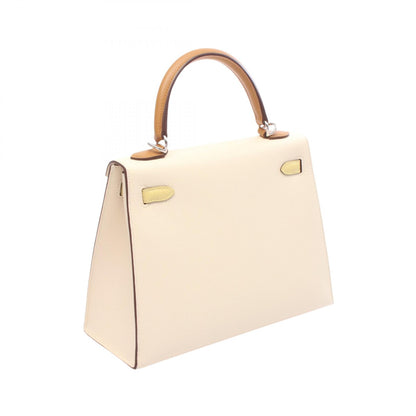 HERMES Kelly 25 Tricolor Epsom Handbag