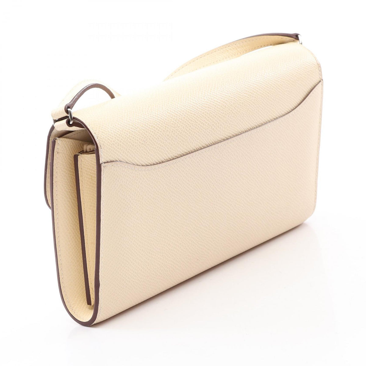 HERMES Constance Long To Go Shoulder Bag Beige