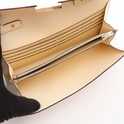 HERMES Constance Long To Go Shoulder Bag Beige