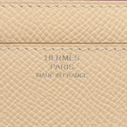 HERMES Constance Long To Go Shoulder Bag Beige