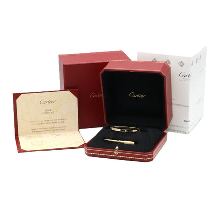 CARTIER Love Bracelet Small 10-Diamond K18 Gold Size 16