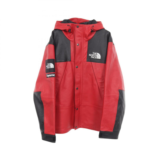 Supreme x THE NORTHFACE Leather Mountain Parka Size L