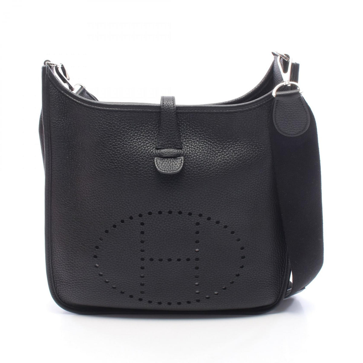 HERMES Evelyne 3 Troi Taurillon Clemence Shoulder Bag