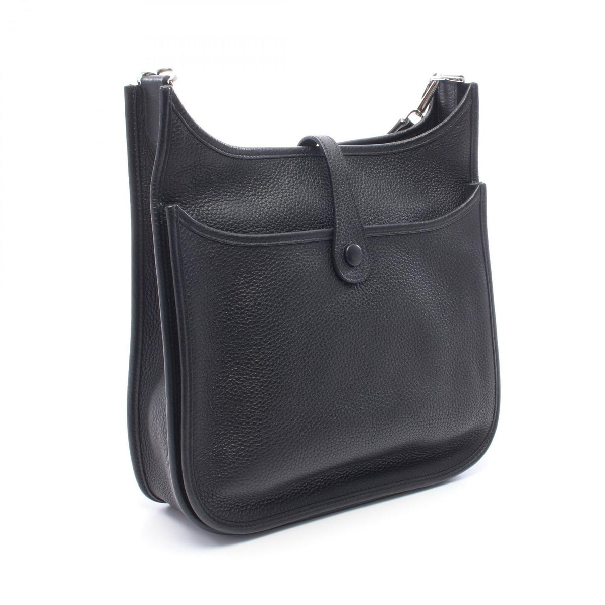 HERMES Evelyne 3 Troi Taurillon Clemence Shoulder Bag