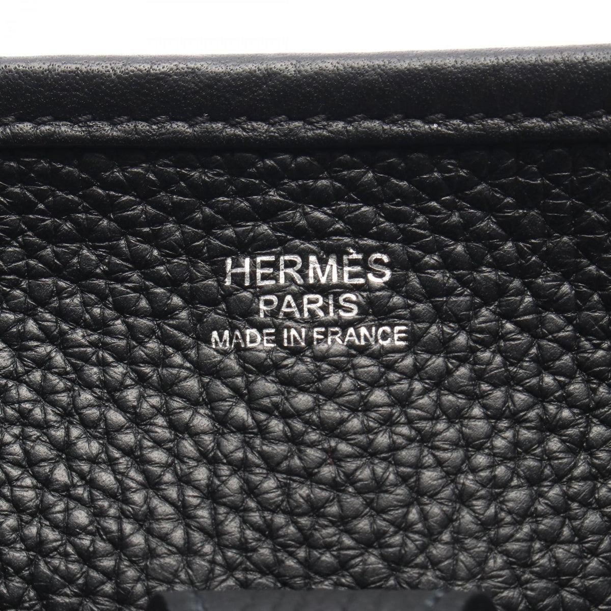 HERMES Evelyne 3 Troi Taurillon Clemence Shoulder Bag