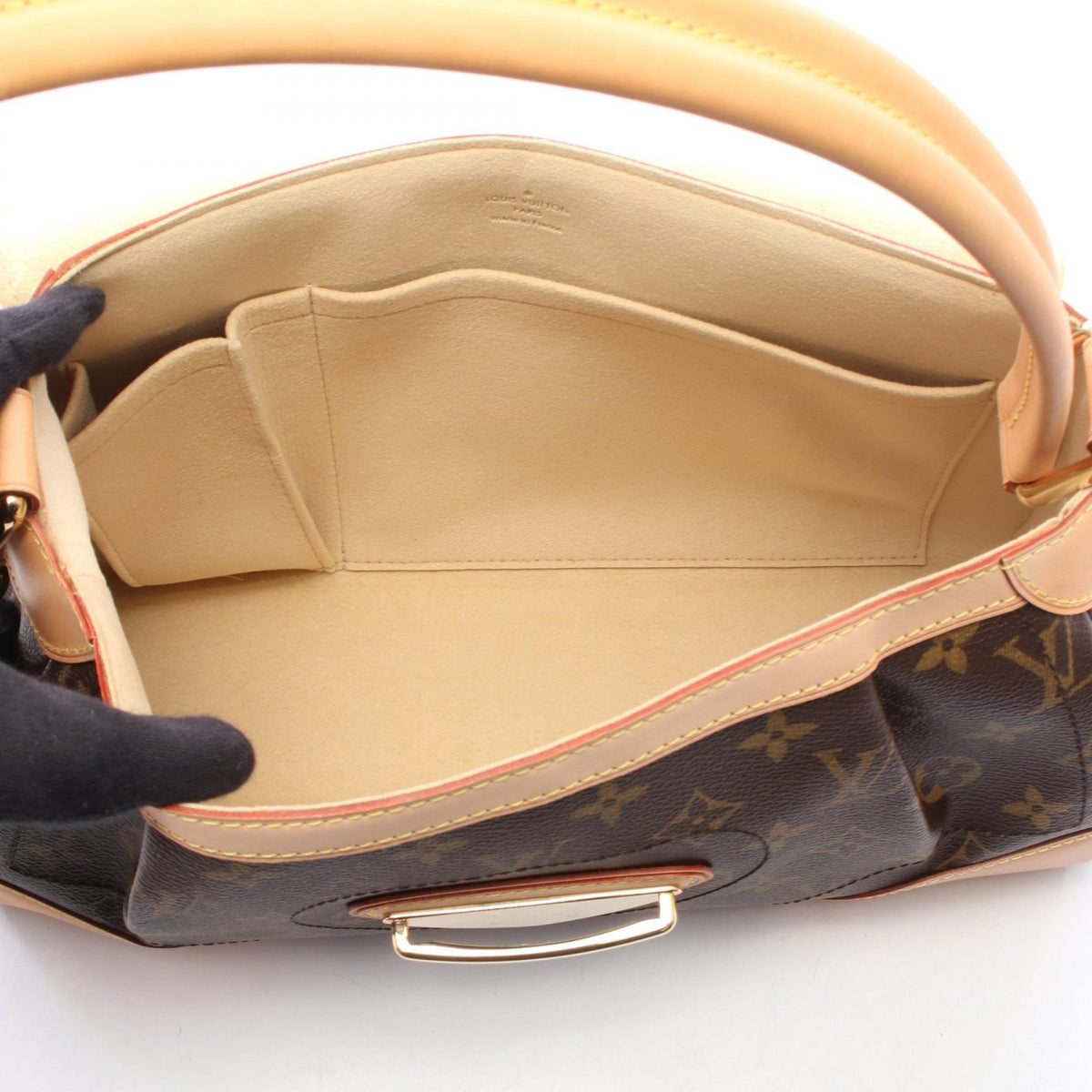 LOUIS VUITTON Beverly MM Bag Brown