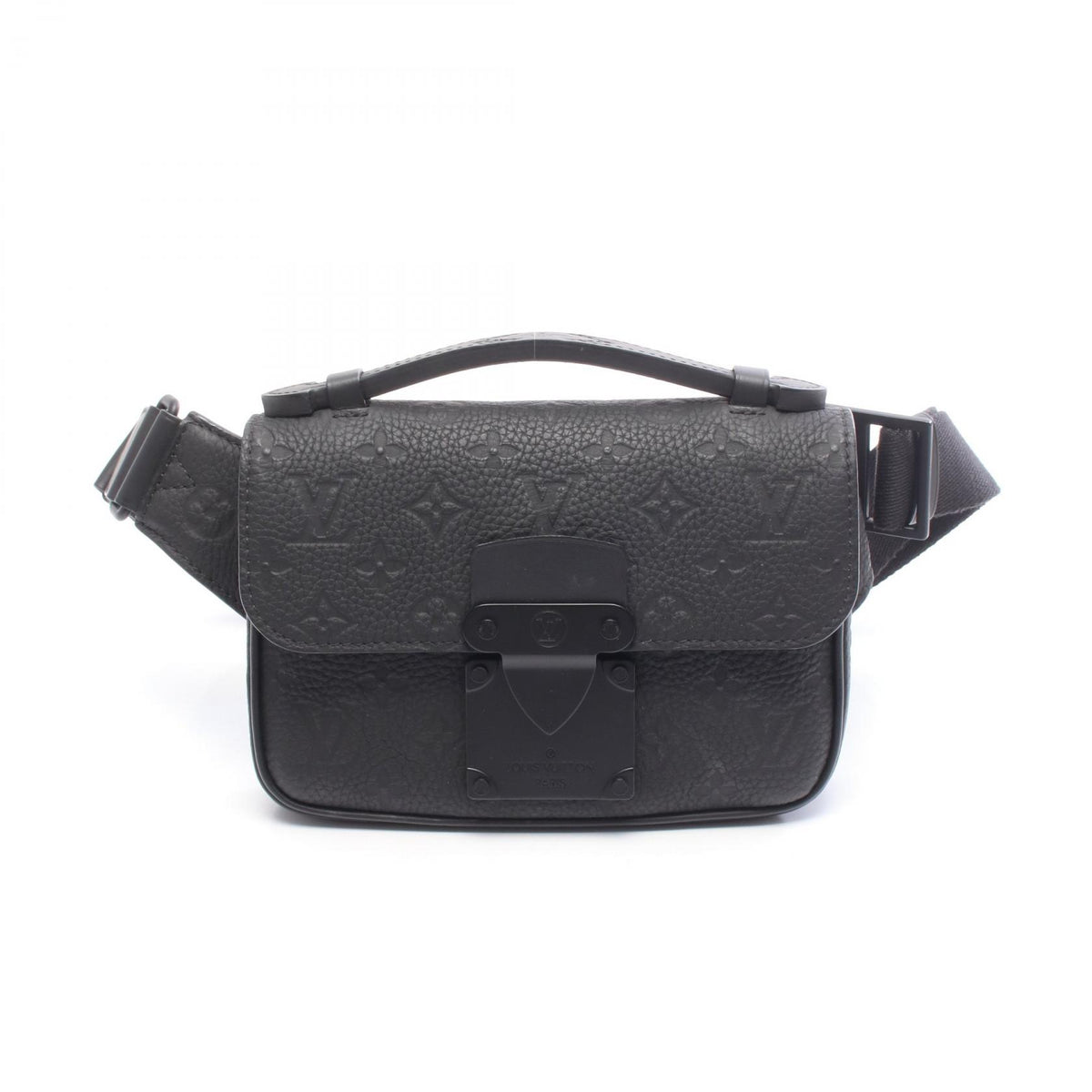 LOUIS VUITTON S-Lock Noir Bag Black