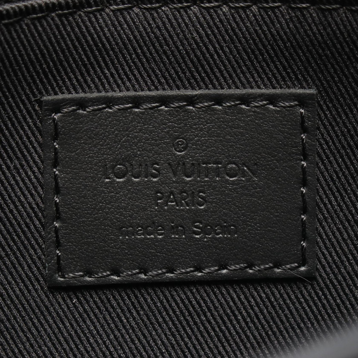 LOUIS VUITTON S-Lock Noir Bag Black