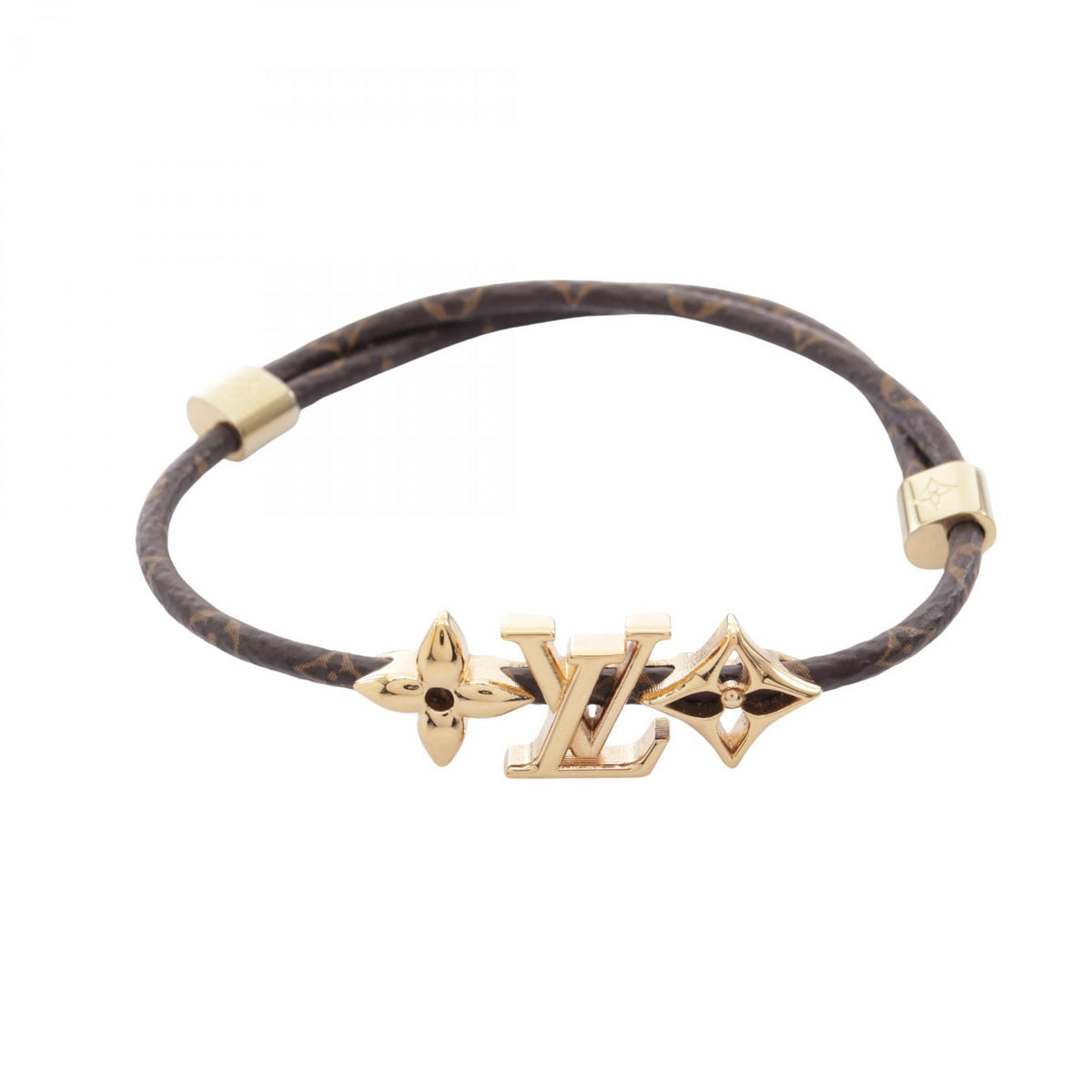LOUIS VUITTON LV Iconic Gold PVC Bracelet