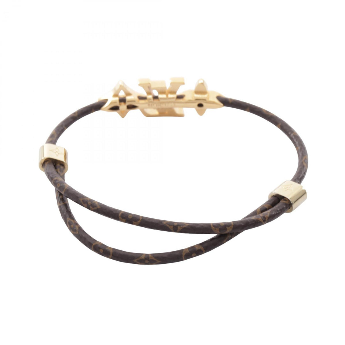 LOUIS VUITTON LV Iconic Gold PVC Bracelet