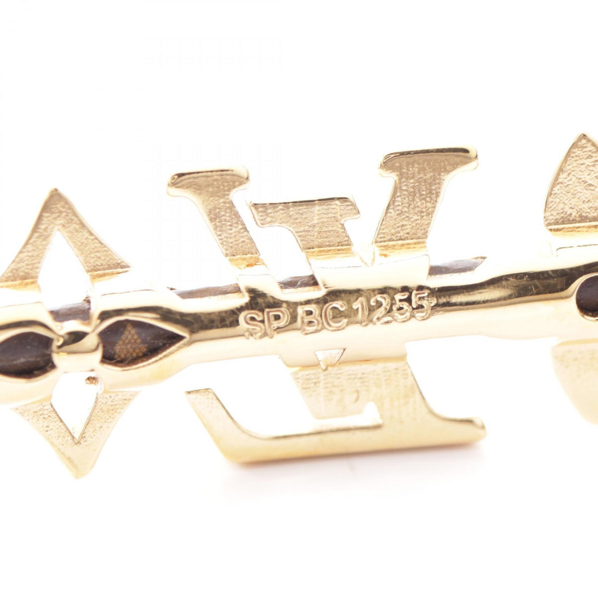 LOUIS VUITTON LV Iconic Gold PVC Bracelet