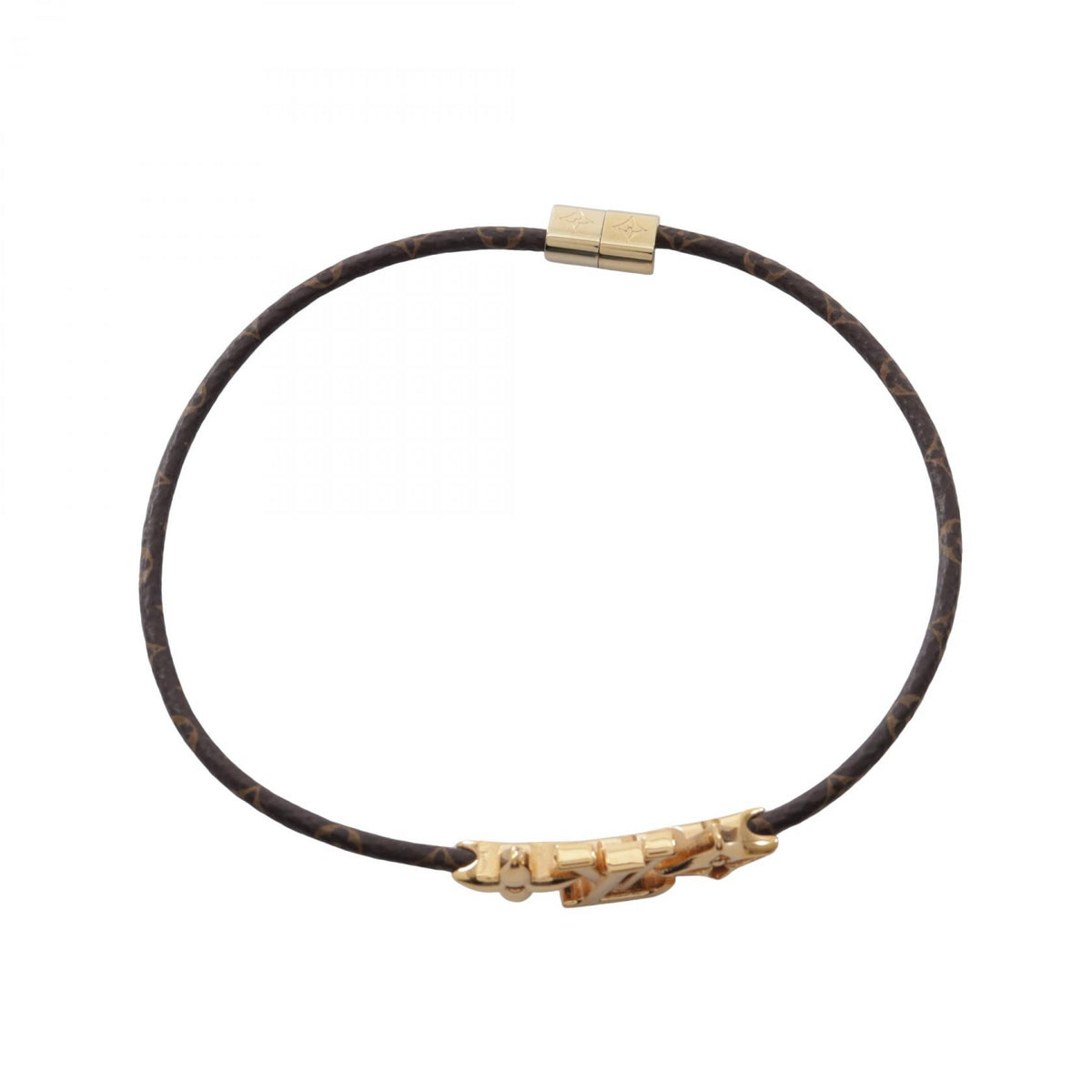 LOUIS VUITTON LV Iconic Gold PVC Bracelet