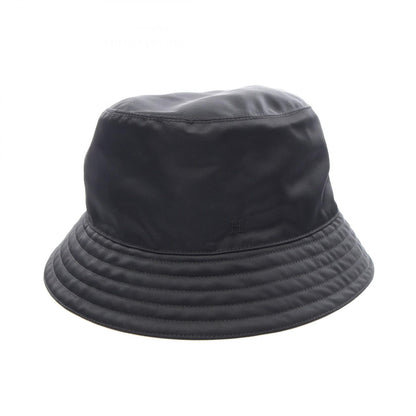 HERMES H-Embroidered Nylon Bucket Hat Black Size 58