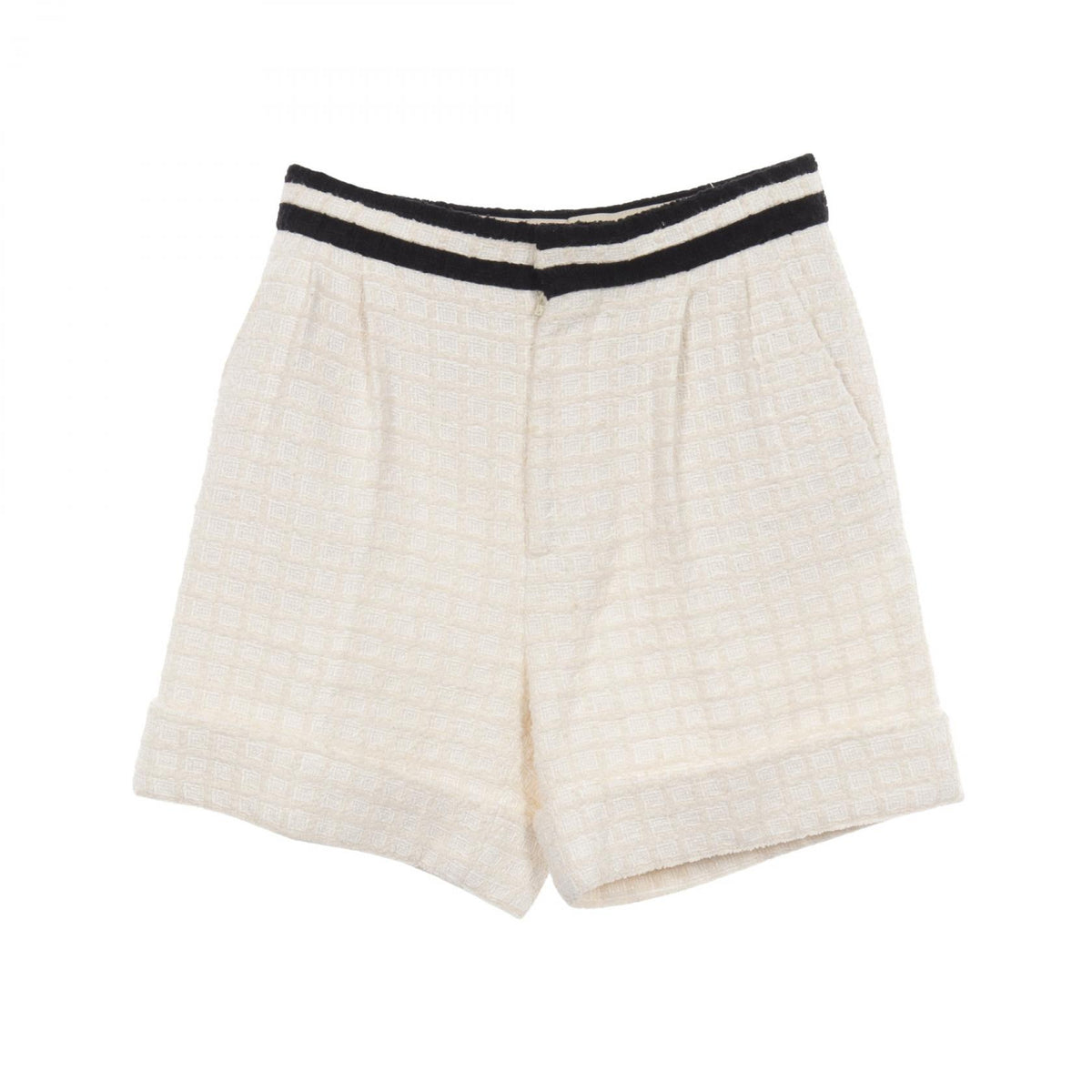 GUCCI Tweed Short Pants Cotton Rayon Size 38