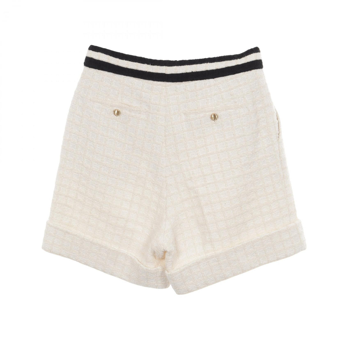 GUCCI Tweed Short Pants Cotton Rayon Size 38