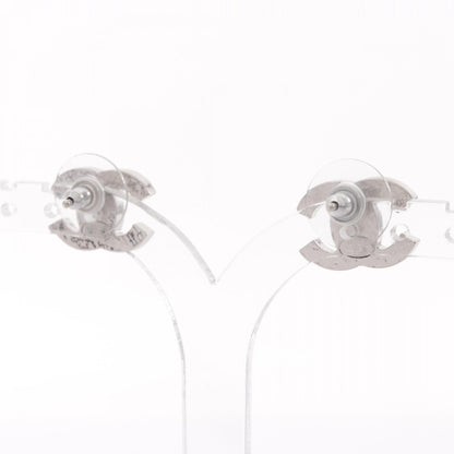 CHANEL Coco Mark Metal Faux Pearl Earrings