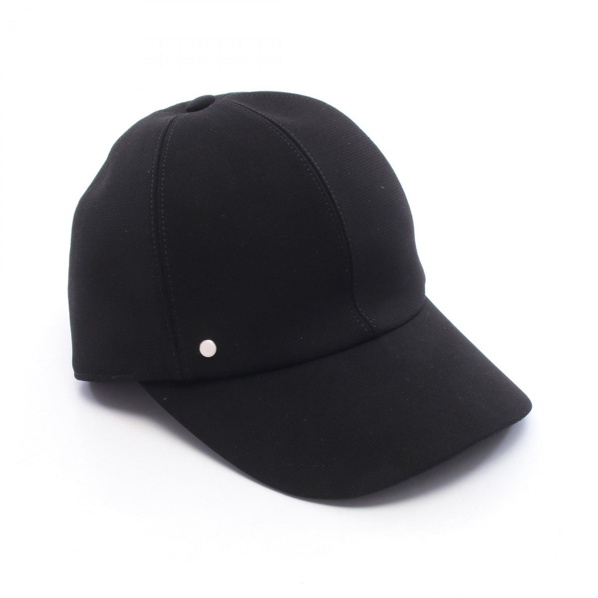 HERMES Tess Milano Jersey Black Rayon Cap Size 59