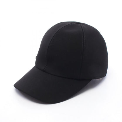HERMES Tess Milano Jersey Black Rayon Cap Size 59