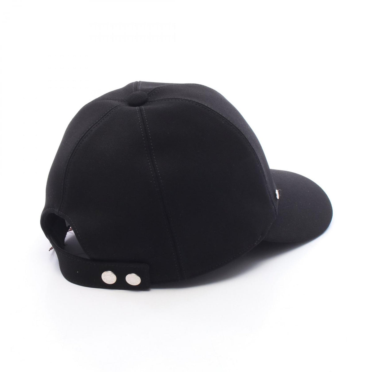 HERMES Tess Milano Jersey Black Rayon Cap Size 59