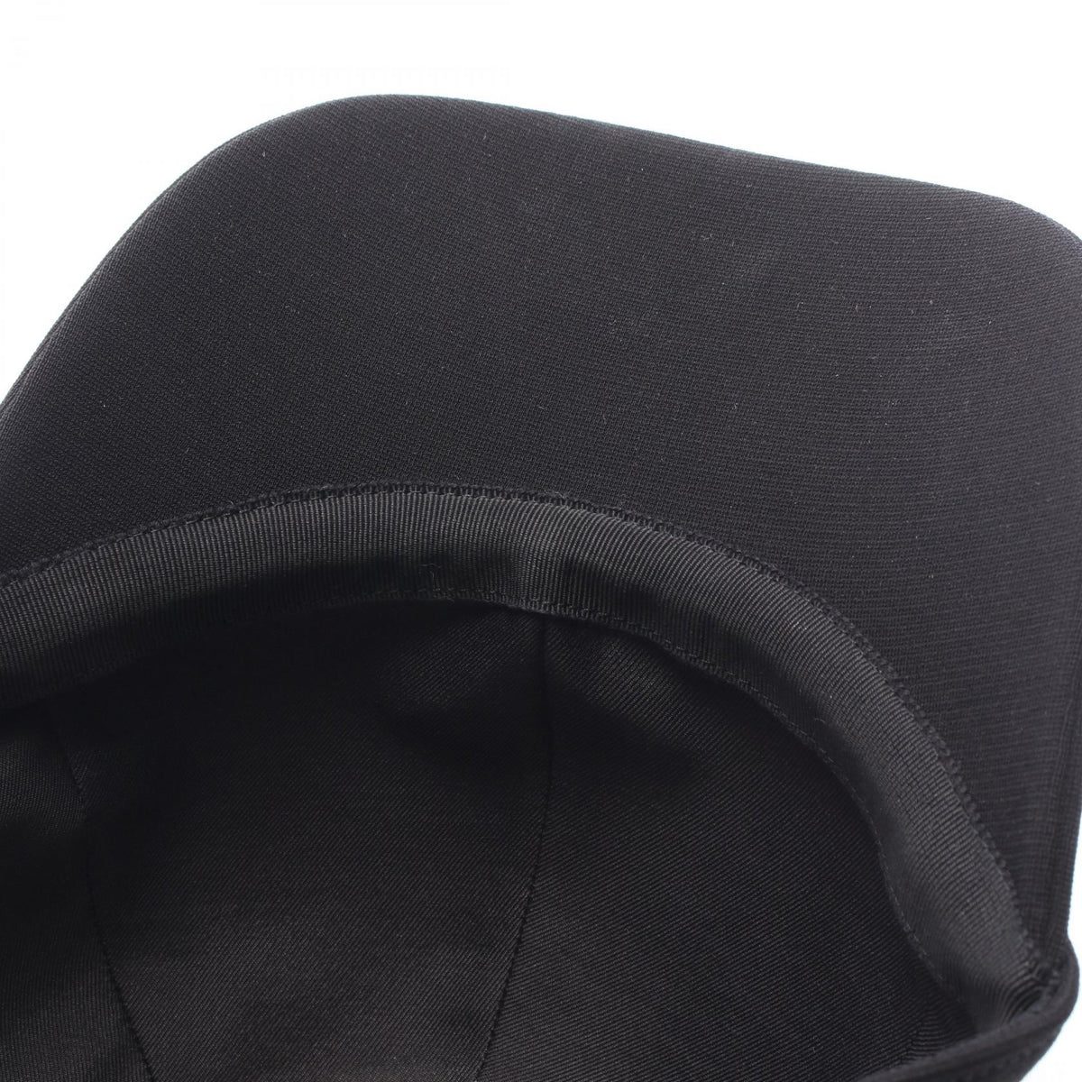 HERMES Tess Milano Jersey Black Rayon Cap Size 59