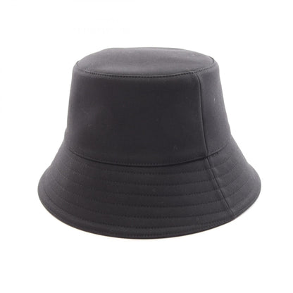 HERMES Milo Des Chaînes Cotton Bucket Hat Black Size 59