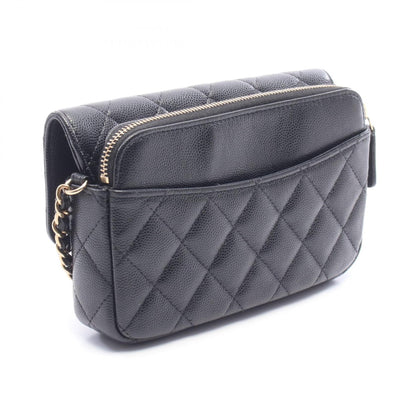 CHANEL Matelassé Caviar Skin Shoulder Bag