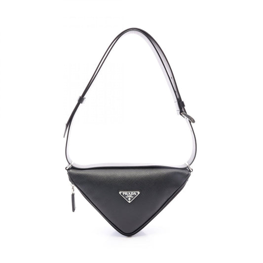 PRADA Saffianosa Cuir Saffiano Bag Black