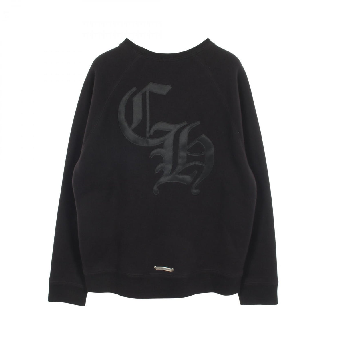 CHROME HEARTS Cemetery Cross Sweatshirt Black Size M