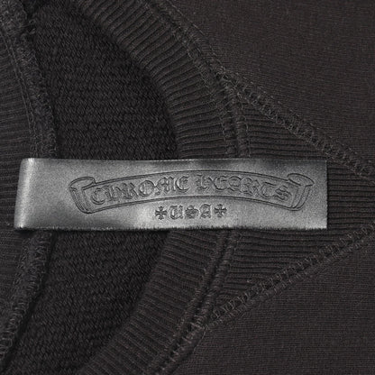 CHROME HEARTS Cemetery Cross Sweatshirt Black Size M