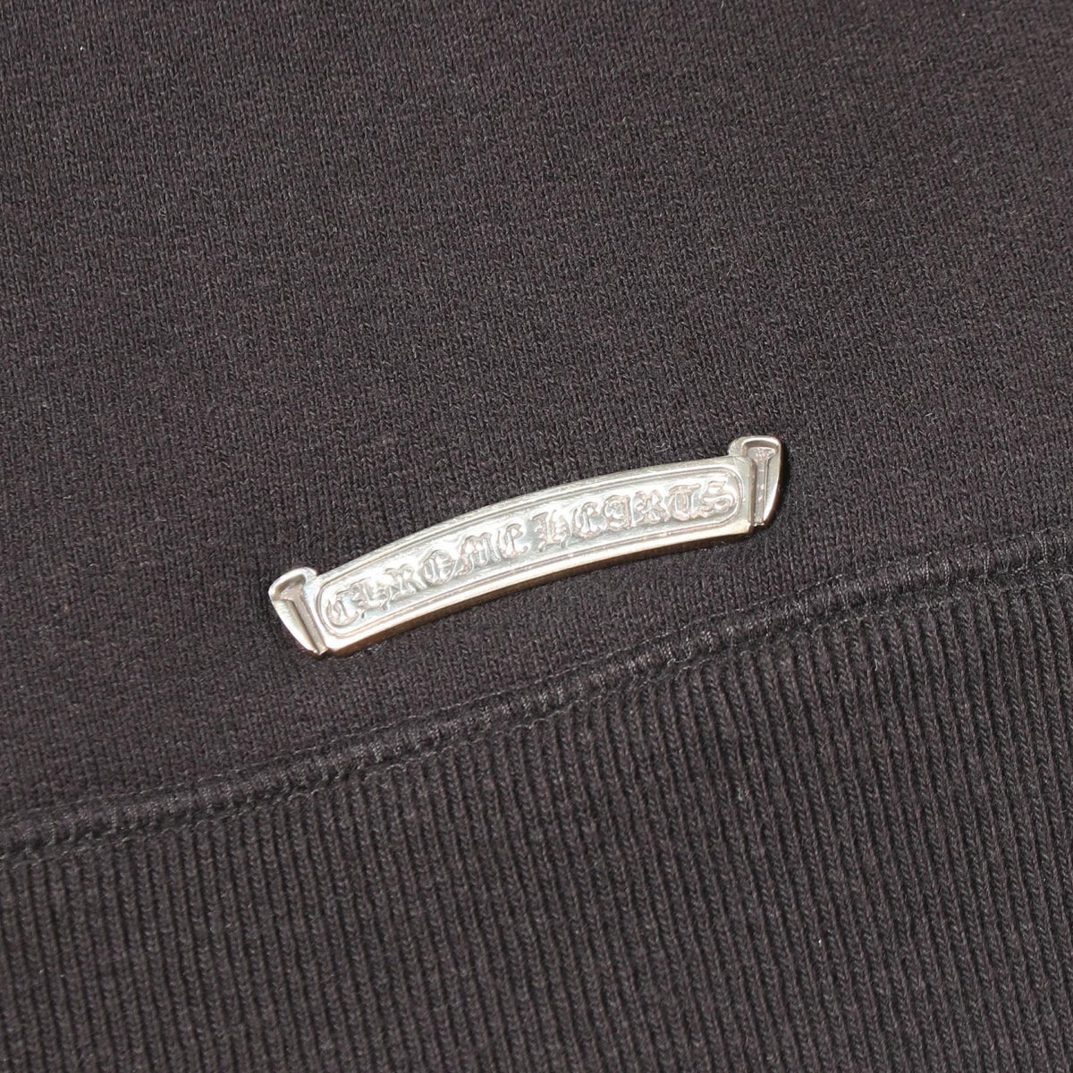 CHROME HEARTS Cemetery Cross Sweatshirt Black Size M