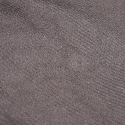 CHROME HEARTS Vertical Logo Cotton Hoodie Black Size XS