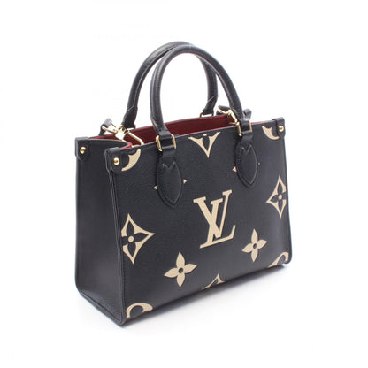 LOUIS VUITTON OnTheGo PM Leather Handbag