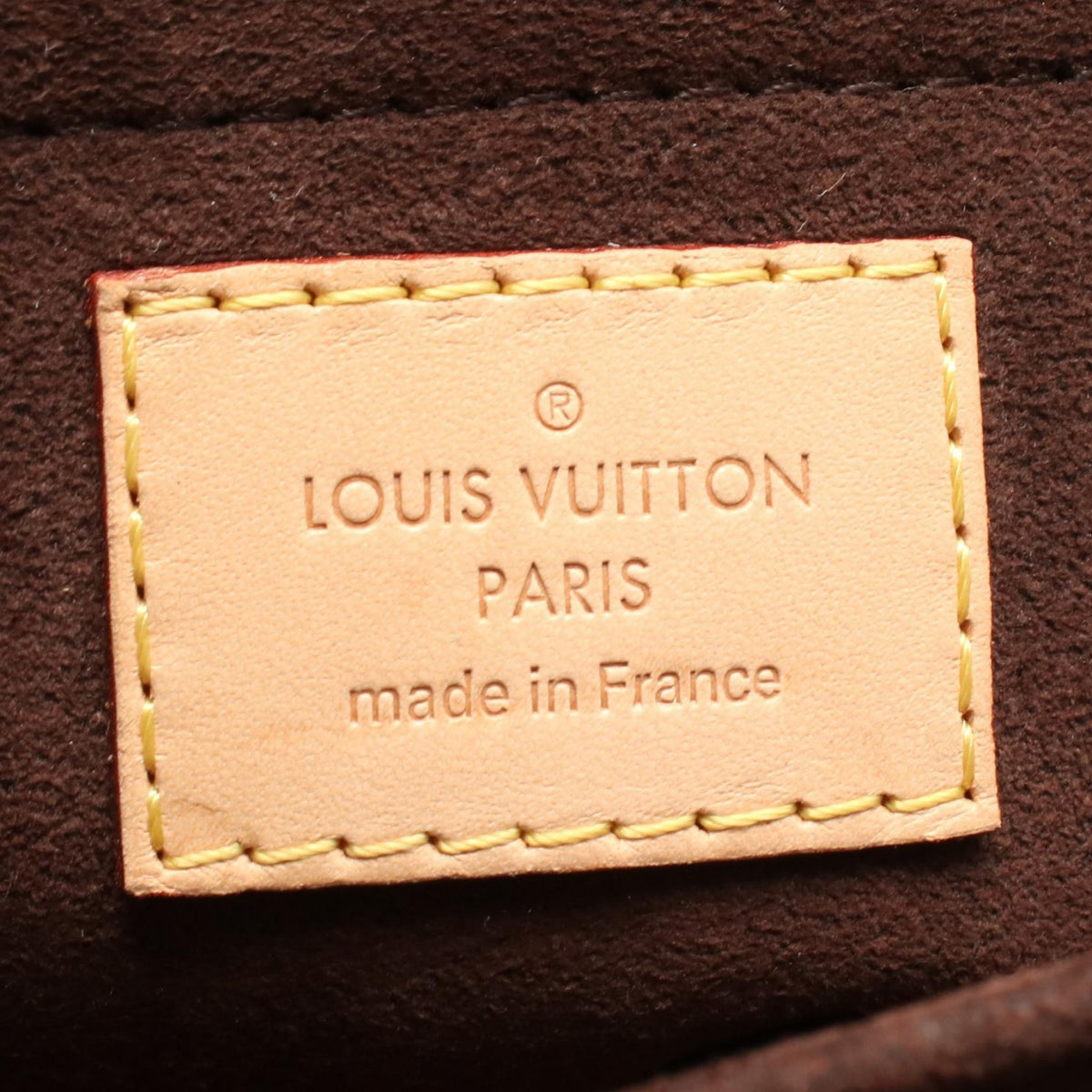 LOUIS VUITTON Pochette Metis Bag Brown
