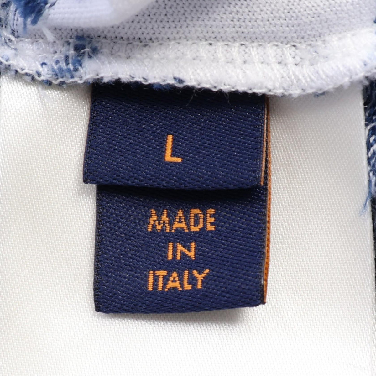 LOUIS VUITTON Graphic Monogram T-Shirt Blue Size L