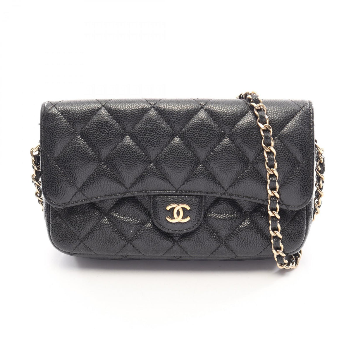 CHANEL Matelasse Caviar Skin Shoulder Bag