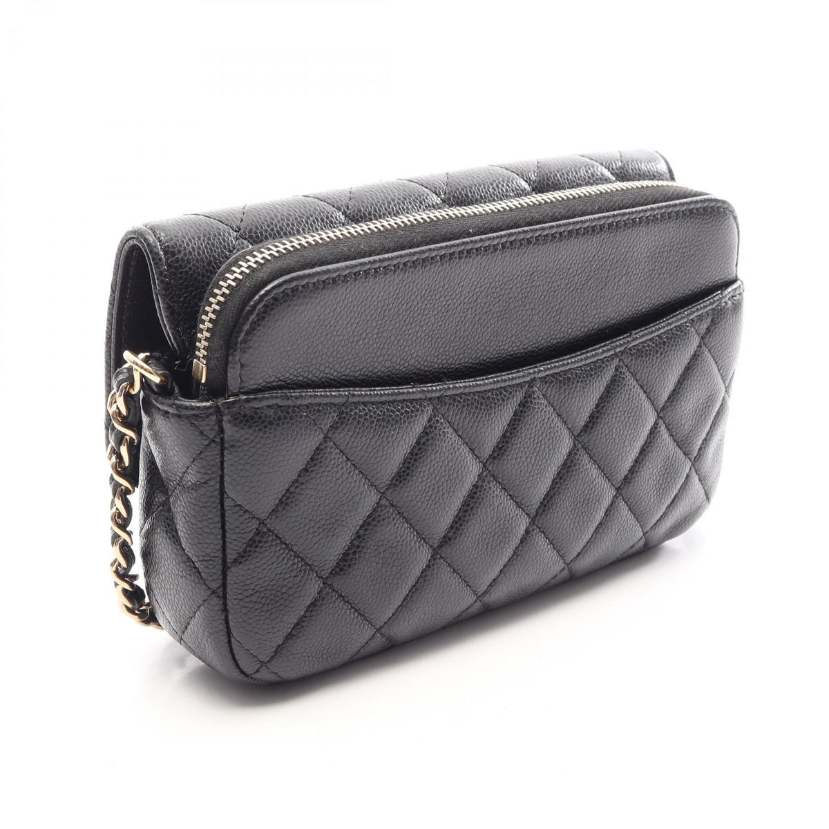 CHANEL Matelasse Caviar Skin Shoulder Bag