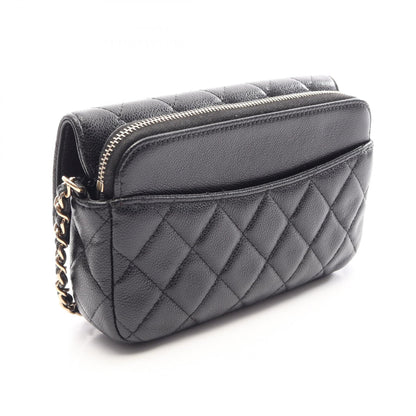 CHANEL Matelasse Caviar Skin Shoulder Bag