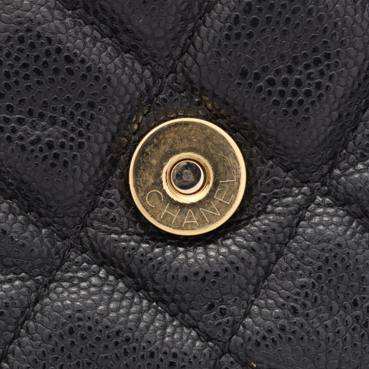 CHANEL Matelasse Caviar Skin Shoulder Bag