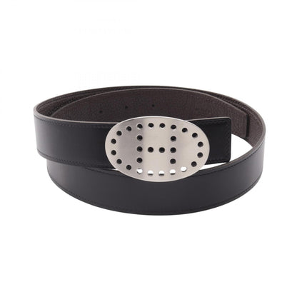 HERMES Evelyne Reversible Box Calf Belt Size 80