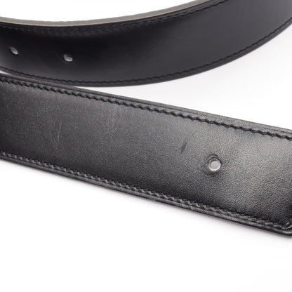 HERMES Evelyne Reversible Box Calf Belt Size 80