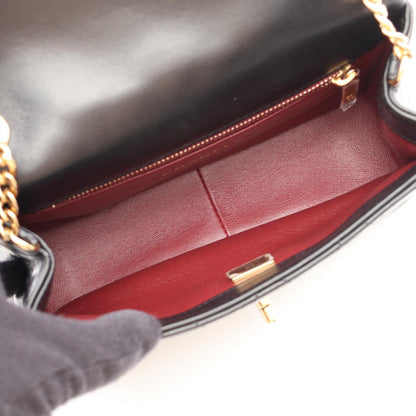 CHANEL Matelasse Lambskin Bag Black