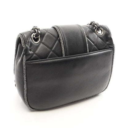 CHANEL Matelasse Lambskin Bag Black