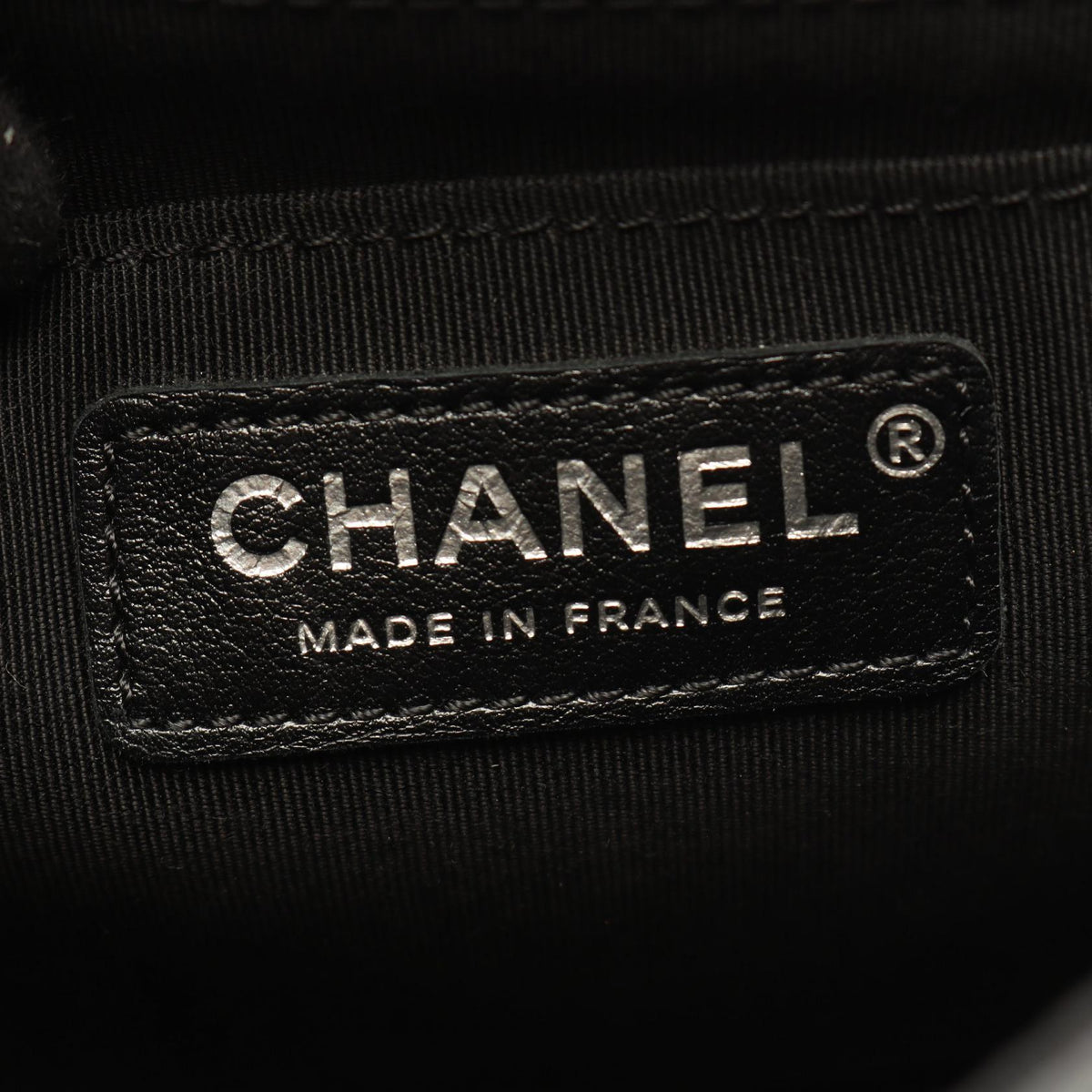 CHANEL Matelasse Lambskin Bag Black